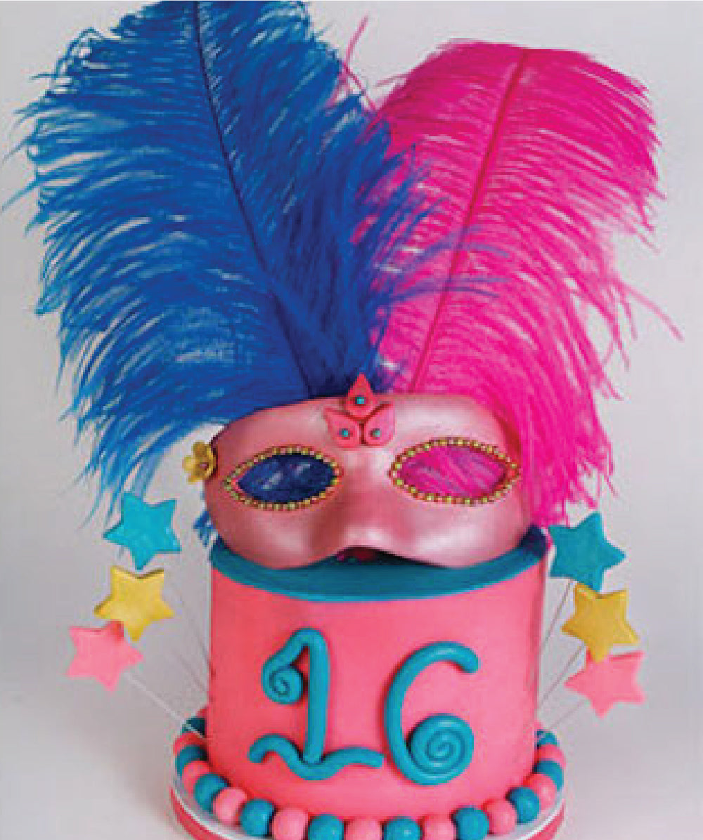 Mask Cake - Sweet E's Bake Shop - The Cake Shop