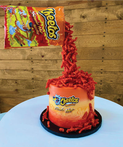 Cheeto Cake - Sweet E's Bake Shop - The Cake Shop