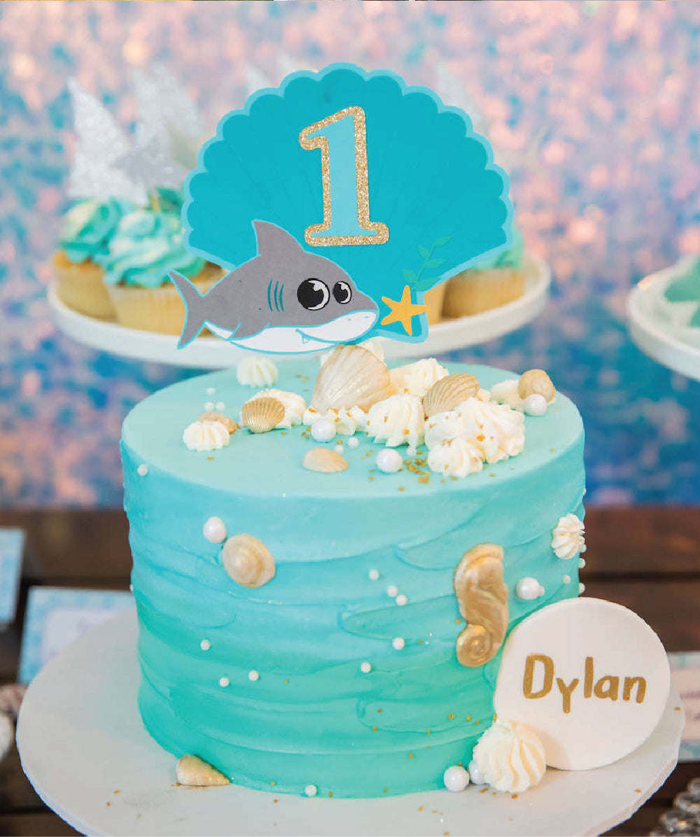 Shark Smash Cake - Sweet E's Bake Shop - The Cake Shop