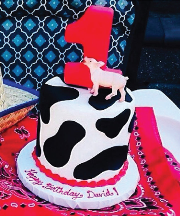 ranch dressing birthday cake Zaiden's First Rodeo Boots, bandanas & a whole lotta ONE Celebrating sweet Zaiden with this western inspired 1st birthday cake! From the cow print details, to the tiny cowboy boots