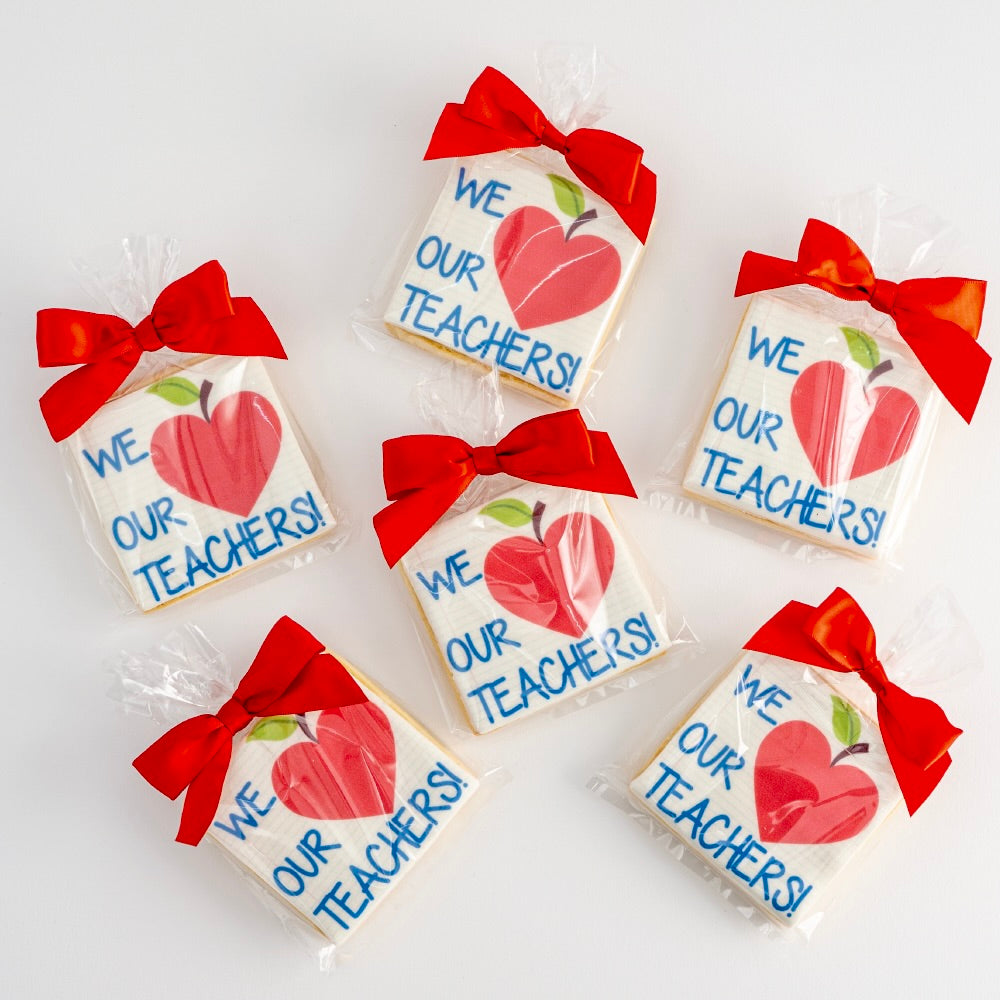 Teacher Appreciation Cookies - Sweet E's Bake Shop - Sweet E's Bake Shop