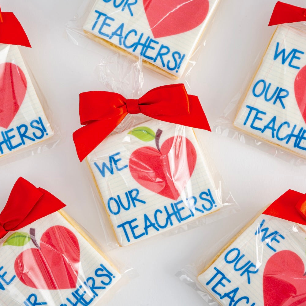 Teacher Appreciation Cookies - Sweet E's Bake Shop - Sweet E's Bake Shop