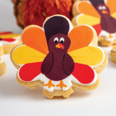 Thanksgiving Turkey Cookies - Sweet E's Bake Shop - Sweet E's Bake Shop