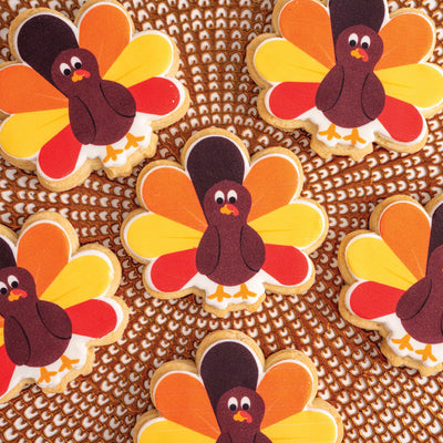 Thanksgiving Turkey Cookies - Sweet E's Bake Shop - Sweet E's Bake Shop