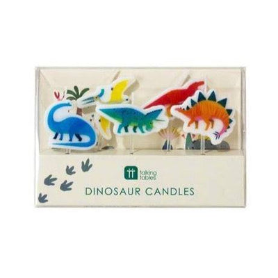 Dinosaur Candles | 5 Pack - Sweet E's Bake Shop