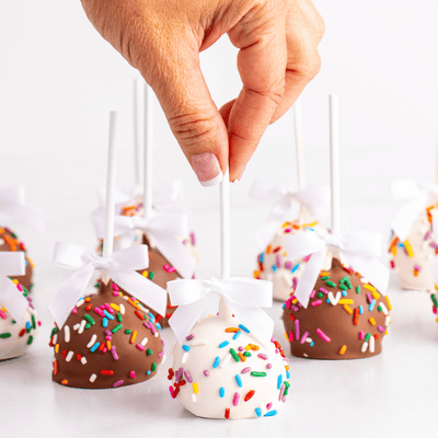 Confetti Birthday Cake Pops - Sweet E's Bake Shop