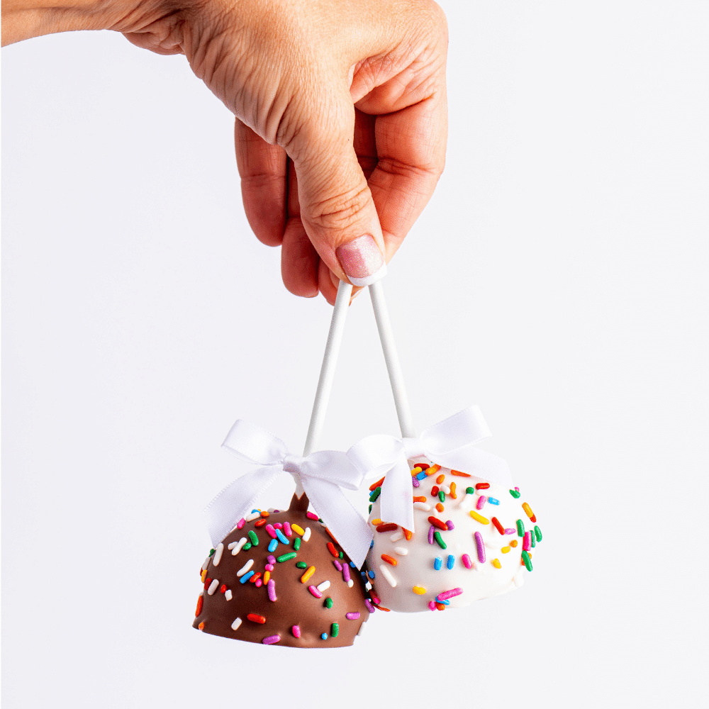 Confetti Birthday Cake Pops - Sweet E's Bake Shop