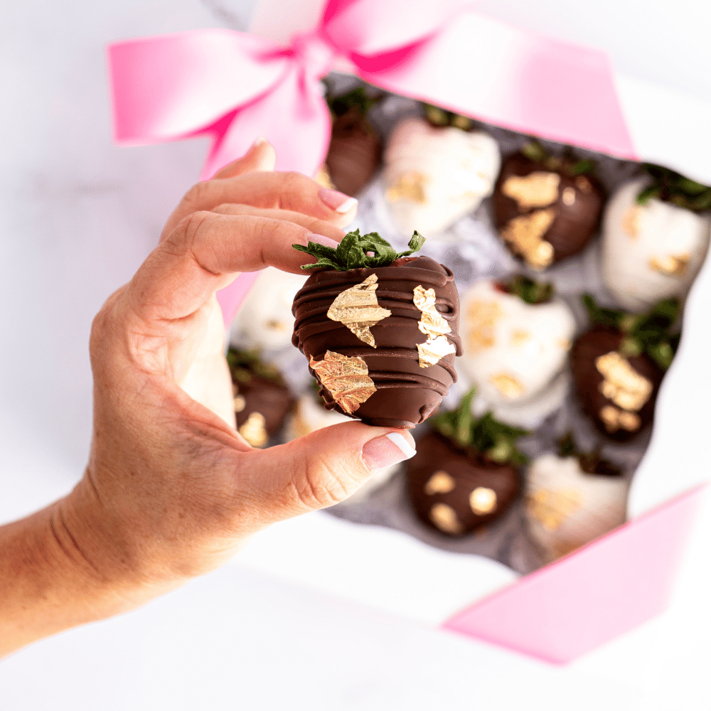 Vegan Chocolate Dipped Strawberries Delivered Los Angeles & Nearby