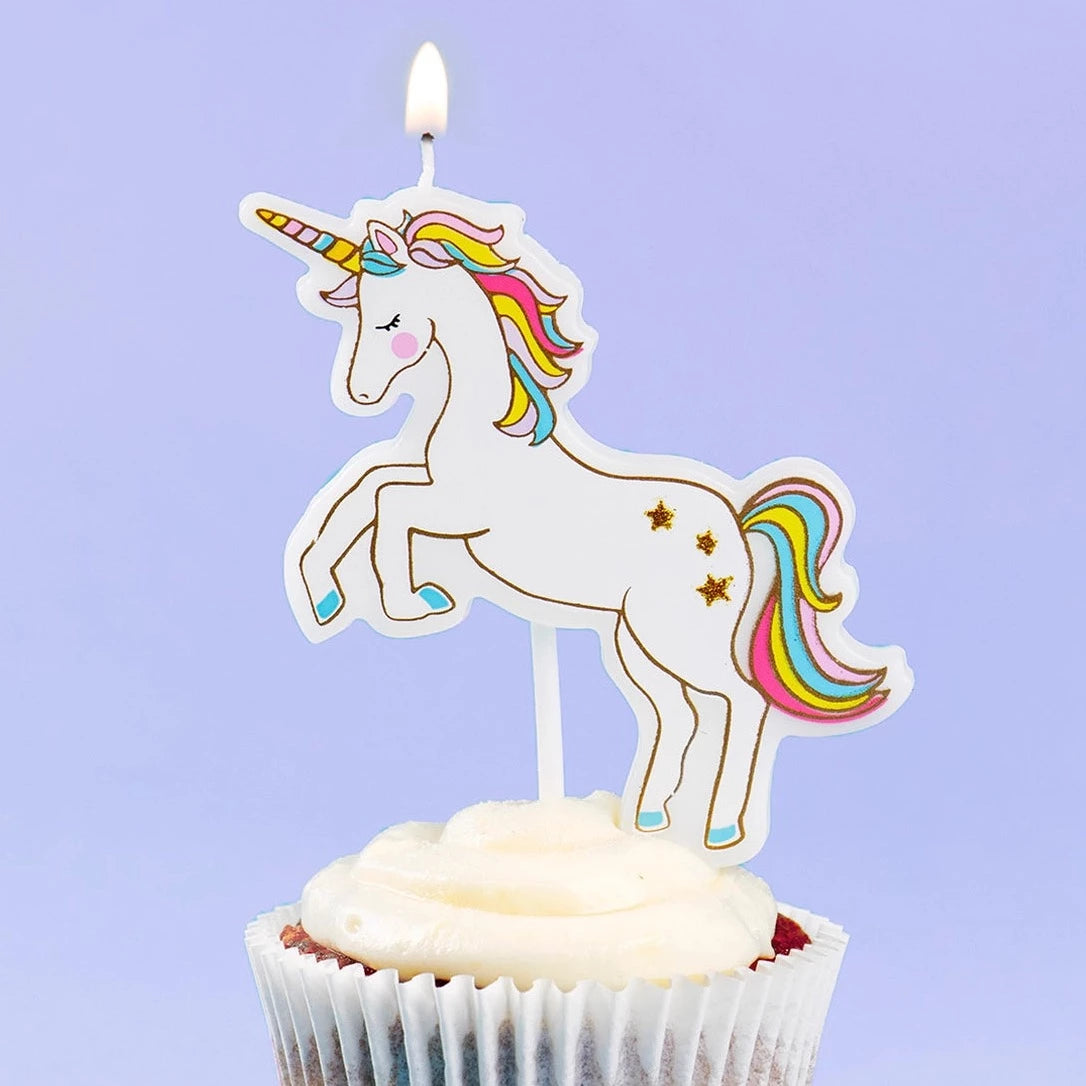 Unicorn Candle Topper - Sweet E's Bake Shop
