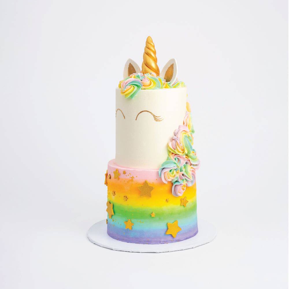 Magnificent Magical Unicorn Cake (2-Tier) - Sweet E's Bake Shop