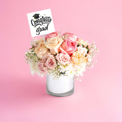 Congrats Grad Flower Bouquet - Sweet E's Bake Shop