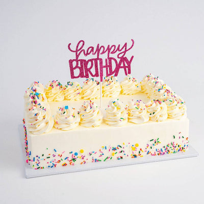 Celebration Sheet Cake - Sweet E's Bake Shop