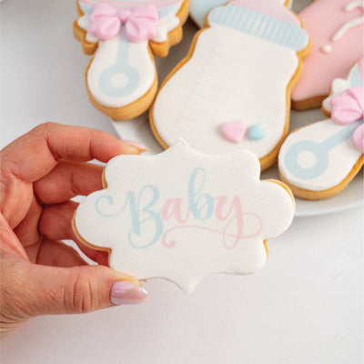 Gender Reveal Cookies - Sweet E's Bake Shop