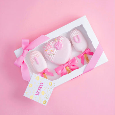 I ❤️ U Cakesicle Gift Box - Sweet E's Bake Shop