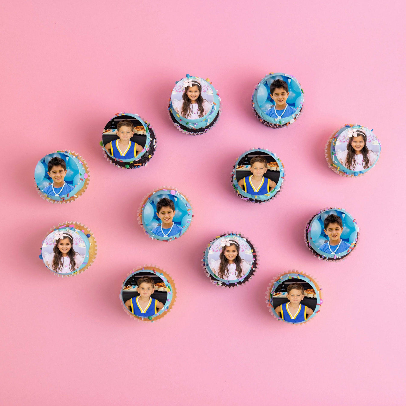 Custom Photo Cupcakes | Upload Your Artwork - Sweet E's Bake Shop