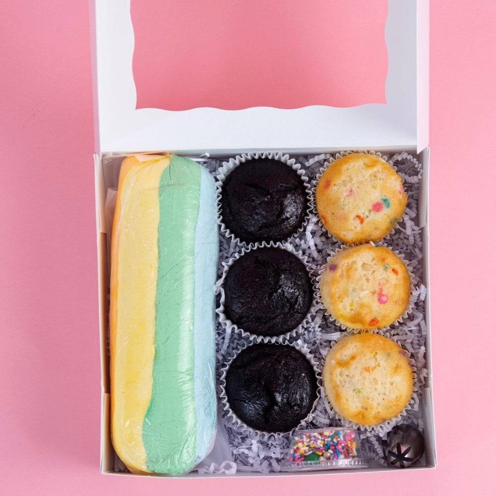 DIY Rainbow Cupcake Decorating Kit - Sweet E's Bake Shop