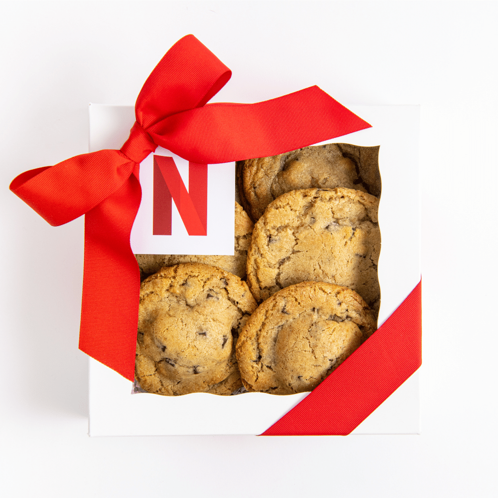 Stuffed Cookie Logo Gift Box | Upload Your Artwork - Sweet E's Bake Shop