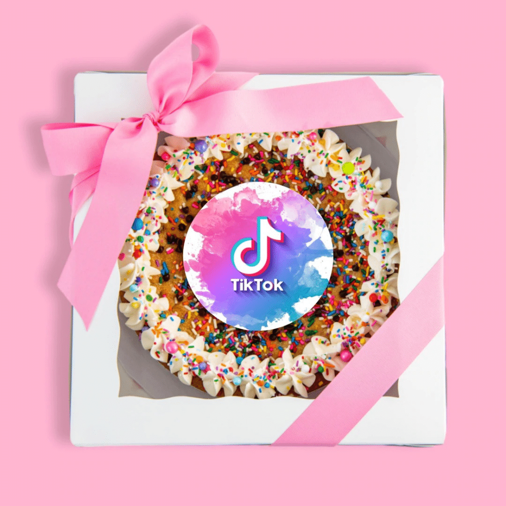 Custom Logo Cookie Cake | Upload Your Artwork - Sweet E's Bake Shop