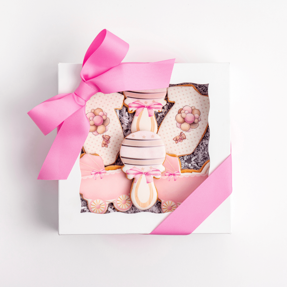 Baby Girl Cookies - Sweet E's Bake Shop