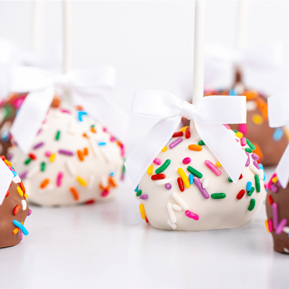 Confetti Birthday Cake Pops - Sweet E's Bake Shop