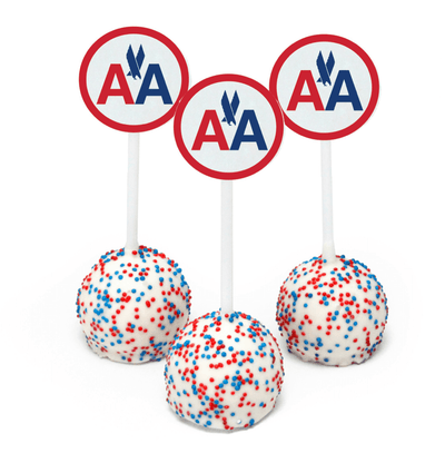 American Airline Cake Pops - Sweet E's Bake Shop