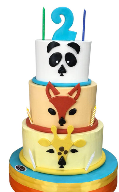 Animal Cake - Sweet E's Bake Shop
