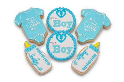 Baby Boy Cookie Collection - Sweet E's Bake Shop