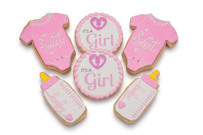 Baby Girl Cookie Collection - Sweet E's Bake Shop
