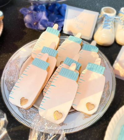 Baby Bottle Cookies - Sweet E's Bake Shop