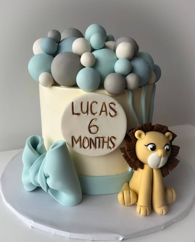 Baby Lion Cake - Sweet E's Bake Shop