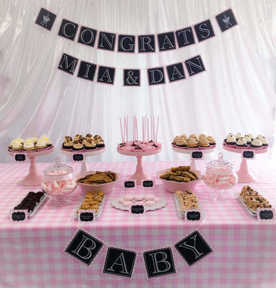 Baby Shower Dessert Table - Sweet E's Bake Shop