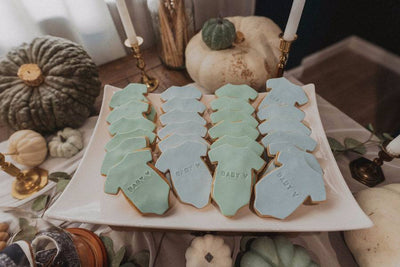 Baby Onsie Imprint Cookies - Sweet E's Bake Shop
