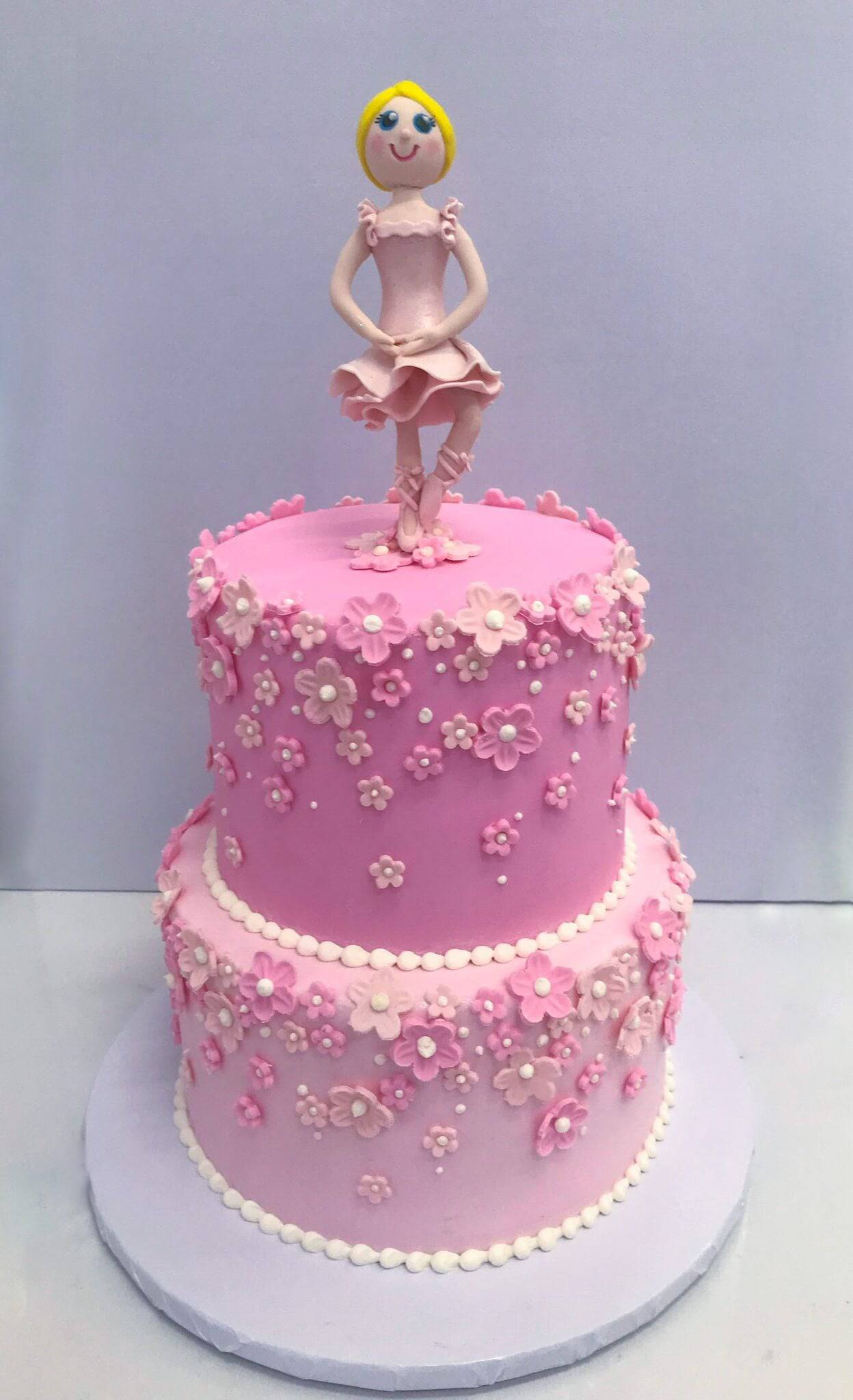 Ballerina Cake - Sweet E's Bake Shop