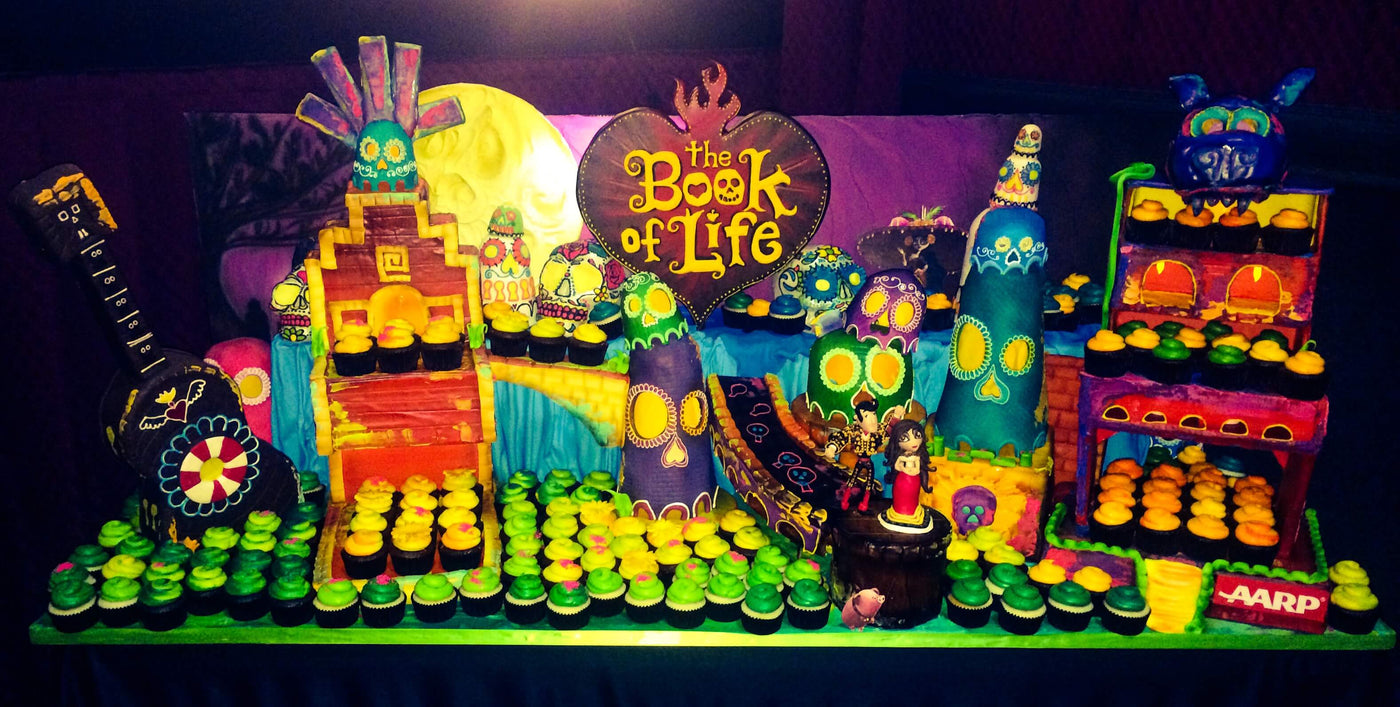 Book of Life Display - Sweet E's Bake Shop