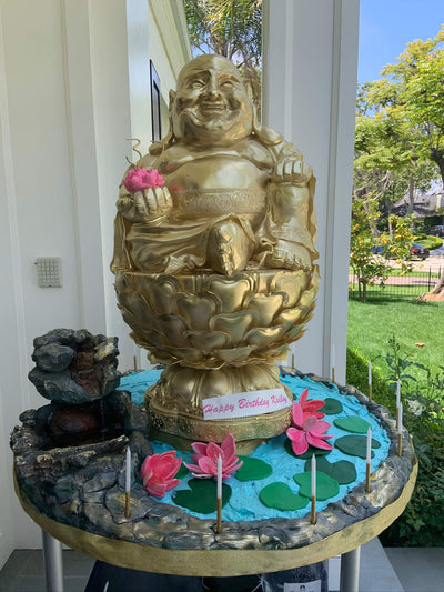 Buddha Cake Sculpture - Sweet E's Bake Shop