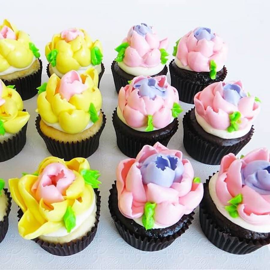 Buttercream Flower Cupcake - Sweet E's Bake Shop