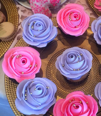 Buttercream Rose Cupcakes - Sweet E's Bake Shop