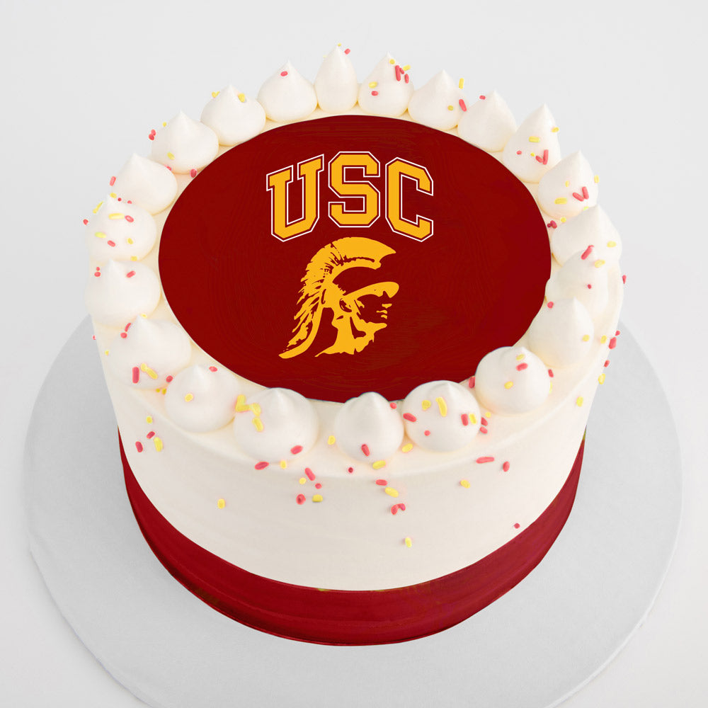 USC Logo Cake - Sweet E's Bake Shop