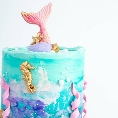 Mermaid Fantasy Cake - Sweet E's Bake Shop