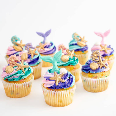 Mermaid Fantasy Cupcakes - Sweet E's Bake Shop