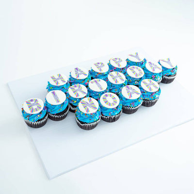 Happy Birthday Cupcake Cake - Sweet E's Bake Shop