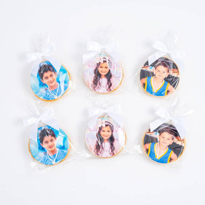 Photo Cookies - Bulk With Ribbon | Upload Your Artwork - Sweet E's Bake Shop