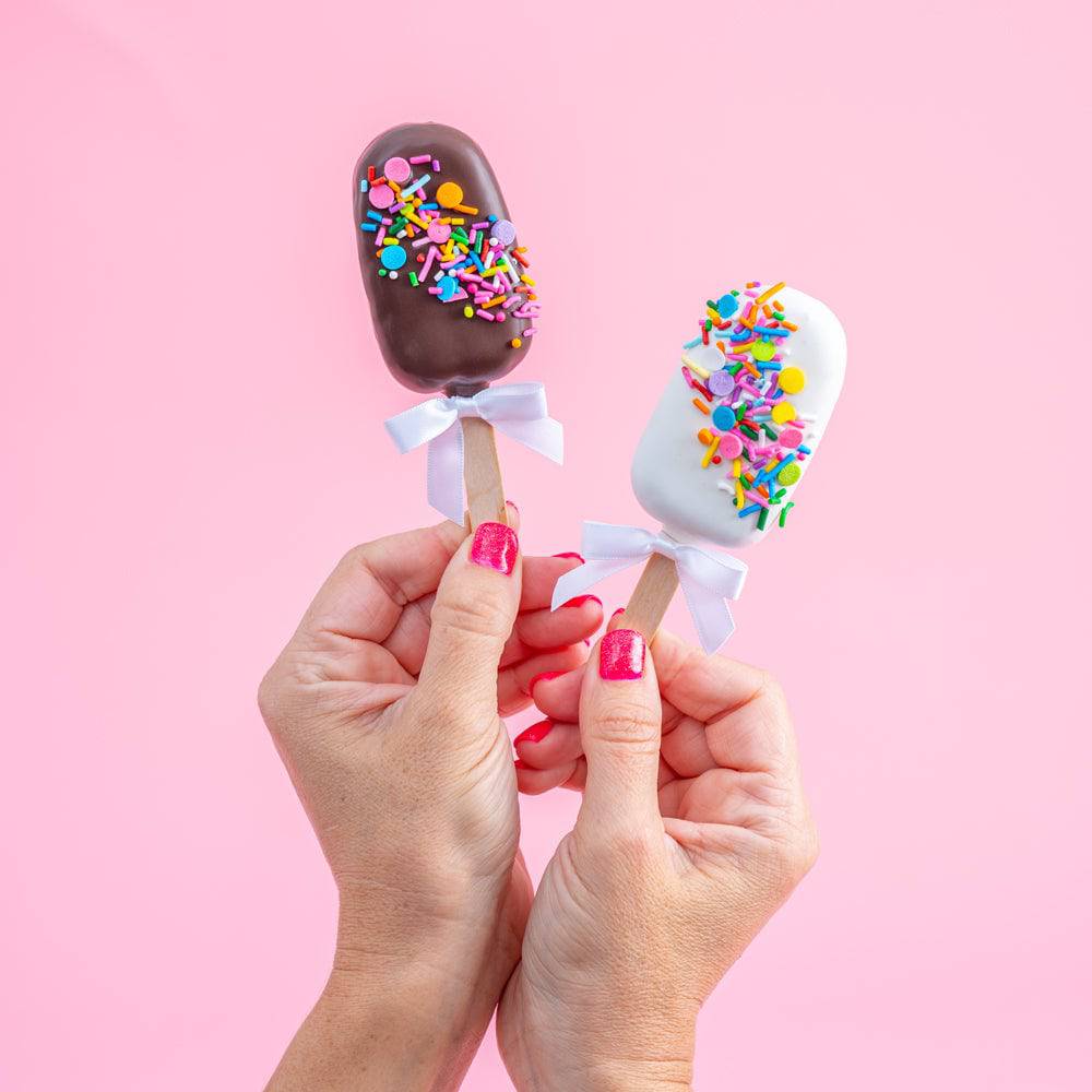 Birthday Confetti Cakesicles - Sweet E's Bake Shop