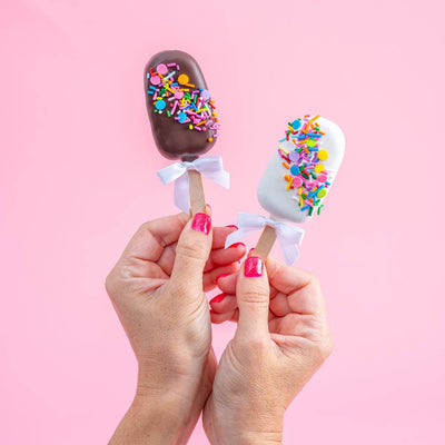 Birthday Confetti Cakesicles - Sweet E's Bake Shop