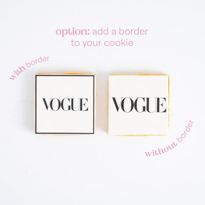 Logo Cookies - Bulk  | Upload Your Artwork - Sweet E's Bake Shop