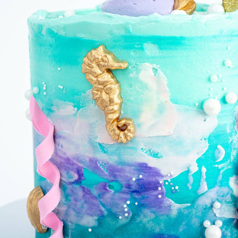 Mermaid Fantasy Cake - Sweet E's Bake Shop