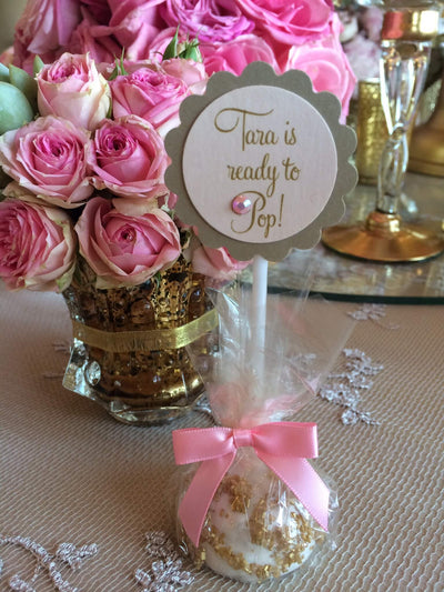 Cake Pop Favor - Sweet E's Bake Shop