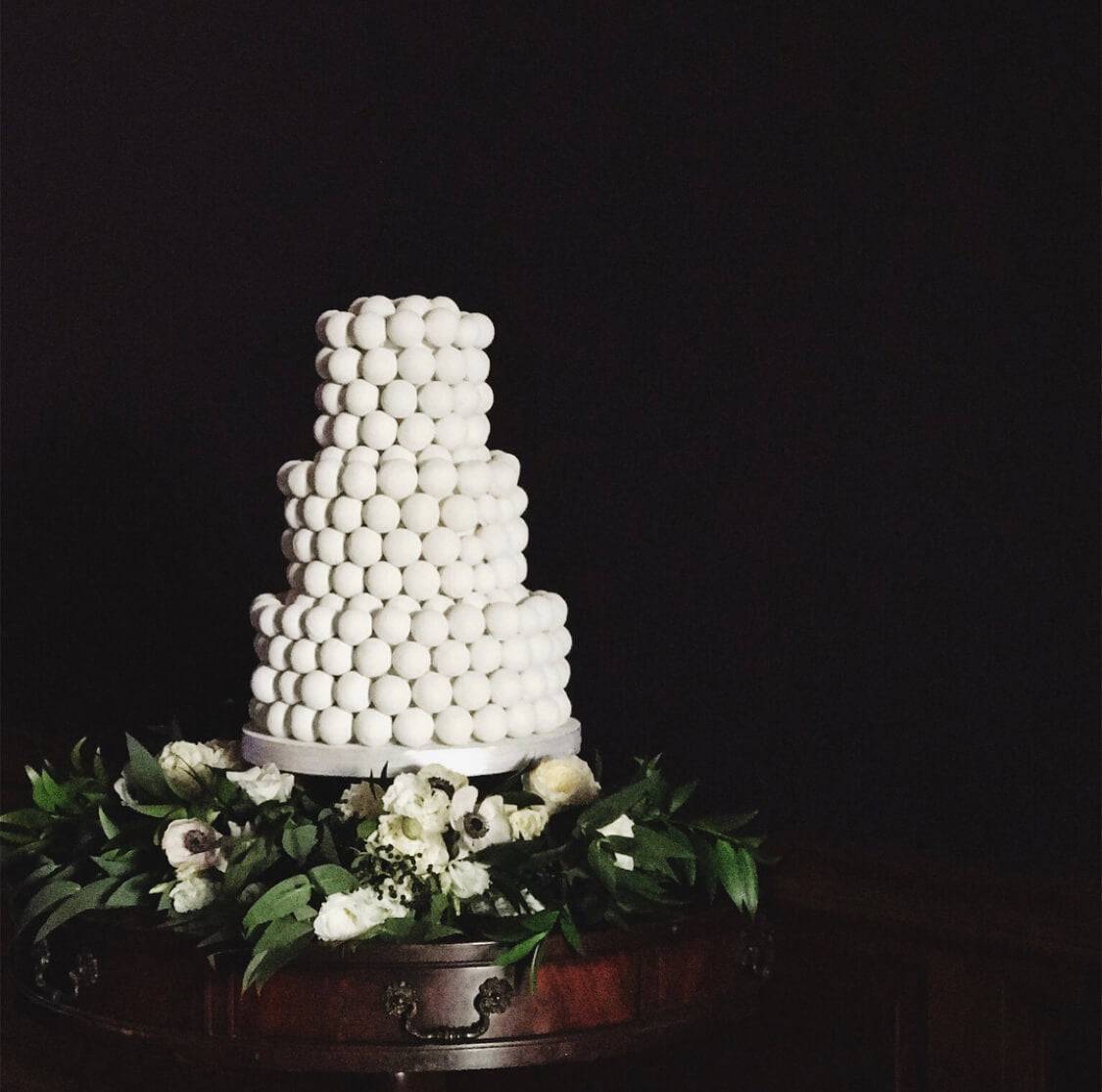 Cake Pop Wedding Cake - Sweet E's Bake Shop
