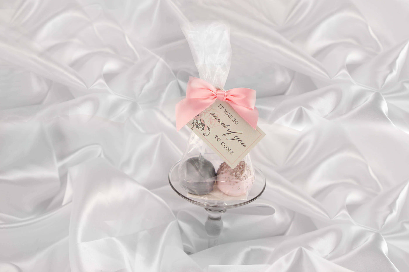 Cake Pop Favor Bag - Sweet E's Bake Shop