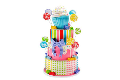 Candy Cupcake Cake - Sweet E's Bake Shop